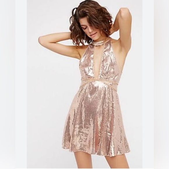 Free People Dresses & Skirts - Free people sequence mini dress